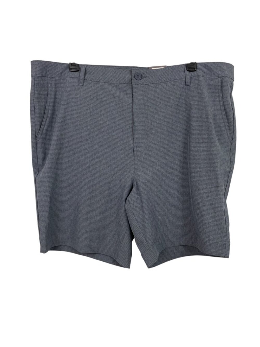 Refined Matter Mens Size 46 Textured Blue Gray Golf Shorts Fast Dri